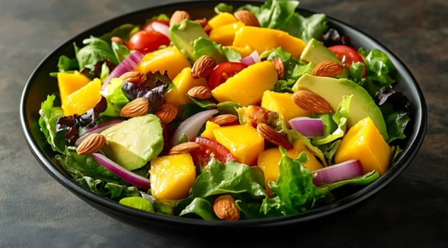 Functional Food Guide.org Salad with Almonds