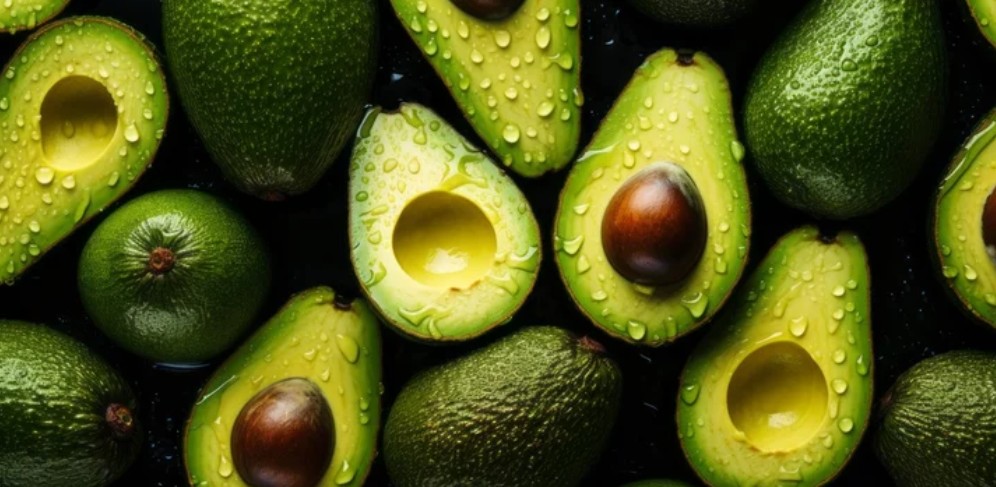 Avocado halves