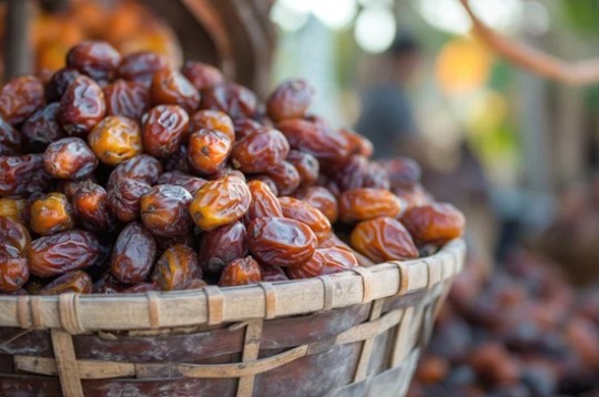 A basket of dates